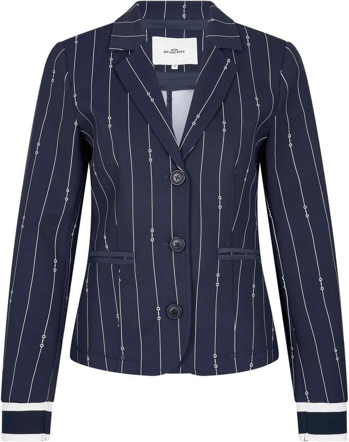 0401103501 - Blazer HVSTess - 5017 - Navy AOP - M (38)