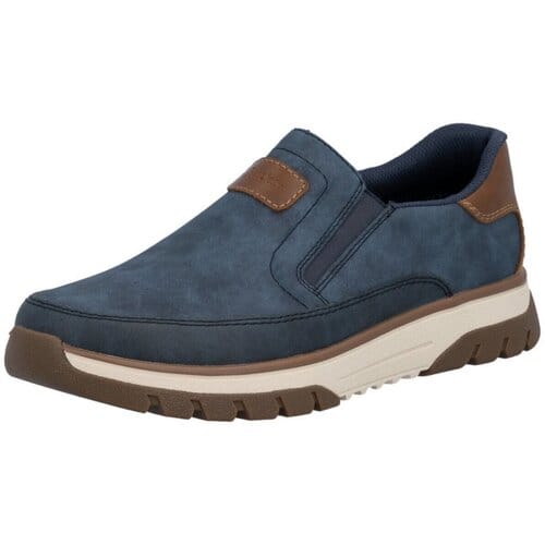Rieker Heren Slippers Halfschoenen Comfort B9350-15 Blauw