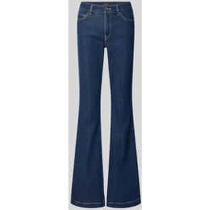 Feminine fit jeans met steekzakken