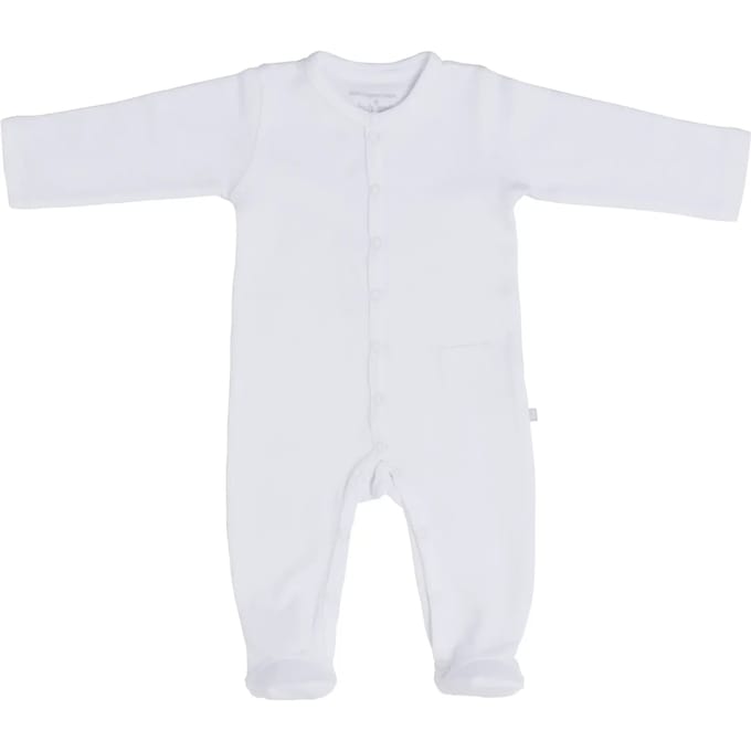 Baby's Only Boxpakje met voetjes Pure - Wit - 68 - 100% ecologisch katoen - GOTS