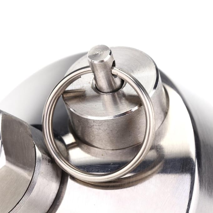 RVS Bier Speer Snelkoppeling voor Thuisbrouwen Markering Mini Keg Dispenser gray