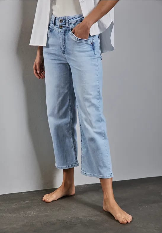 7/8 Wide Legs Jeans