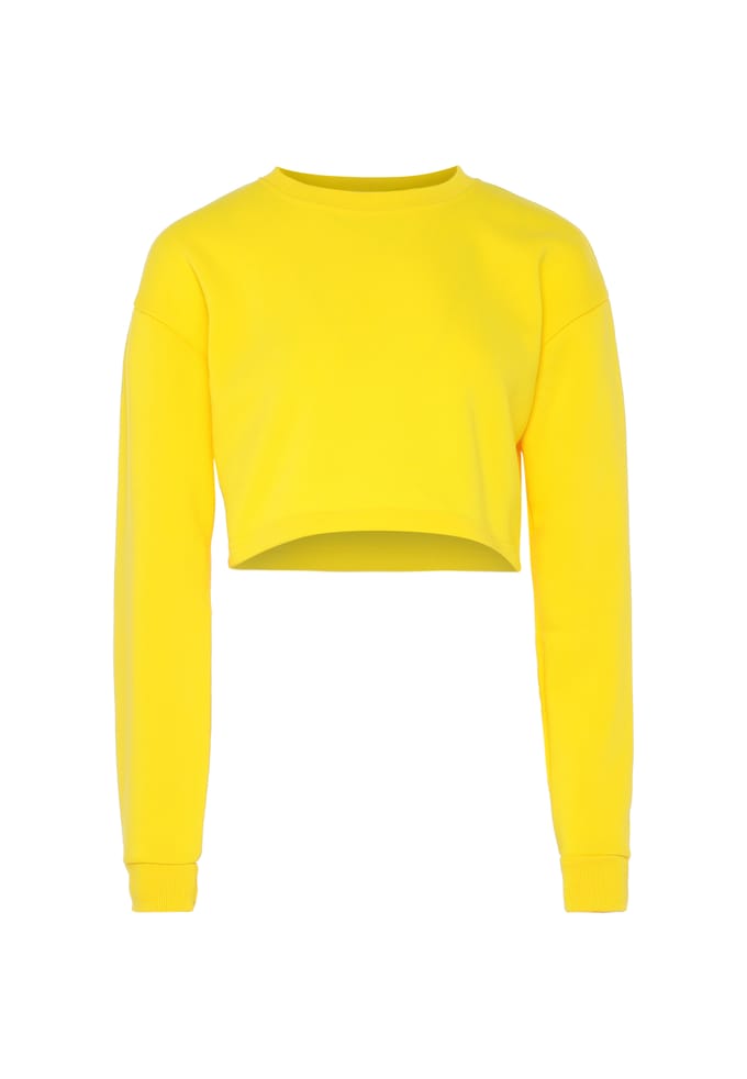 Mymo Sweatshirt Dames geel