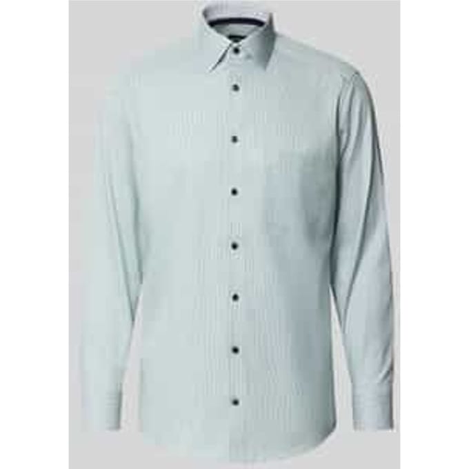 OLYMP Luxor Overhemd, Modern Fit, New Kent, Groen
