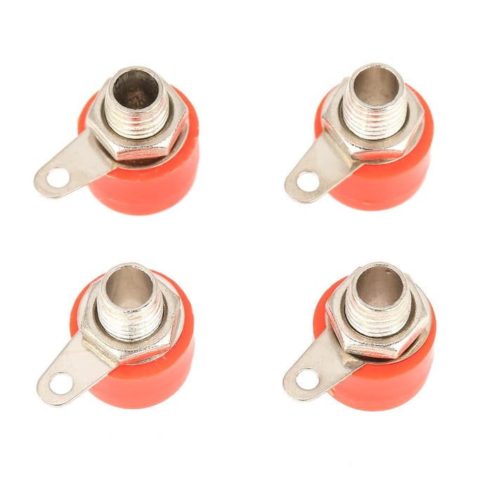 20 Stuks Gemengde Kleuren 4mm Luidspreker Versterker Terminal Banaanstekker Aansluiting Jack Connectoren