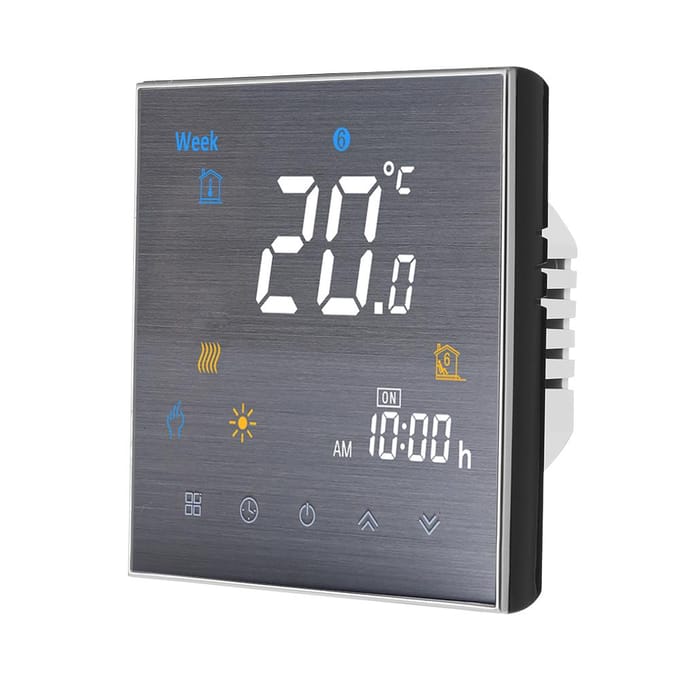 BTH-3000L-GALW WiFi slimme thermostaat voor waterverwarming Digitale temperatuurregelaar Groot LCD-scherm GC