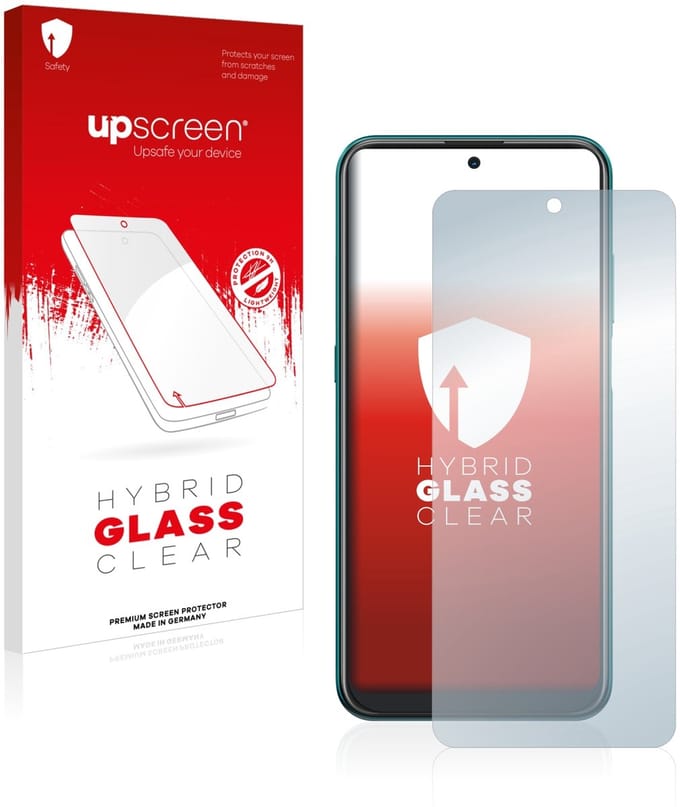 upscreen - Screenprotector voor Nokia X20 - Folie Beschermfolie Beschermglas transparant