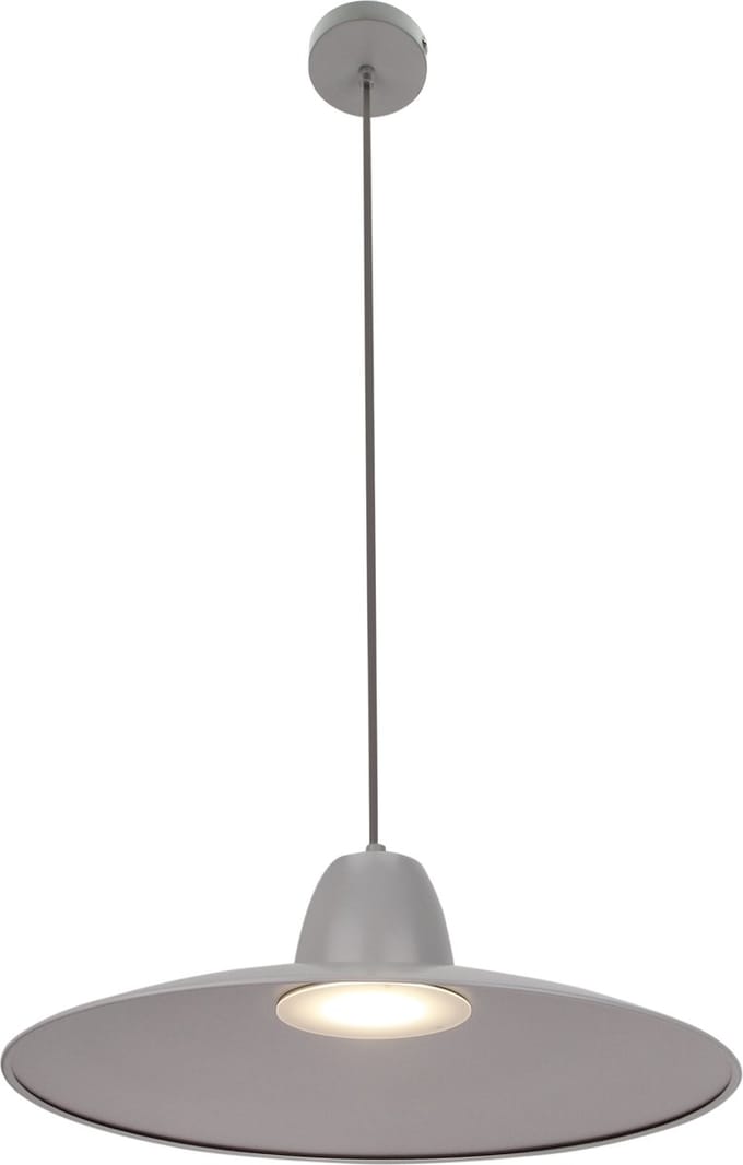 Chericoni Mantua Hanglamp - Grijs & Cream - 1 lichts - Ø48 cm - GU10