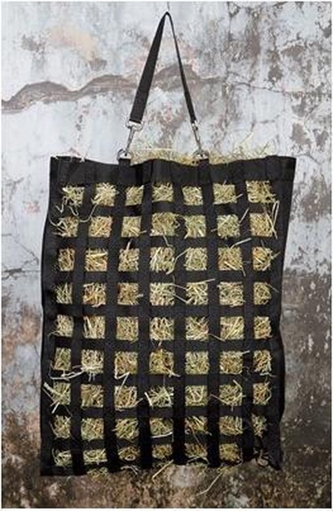 Hooitas Adagio - Hooinet - Slowfeeder - Zwart - Nylon - 52x70x17 cm
