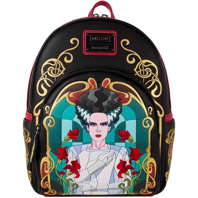 Universal Monsters Mini rugzak - Loungefly - Bride of Frankenstein - meerkleurig