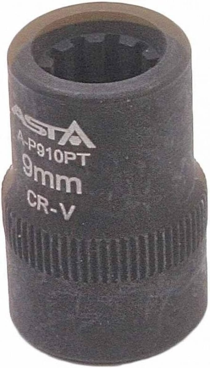 Remklauw dop 9 mm - Moerdop - Dop - Porsche, VW en Audi - ASTA