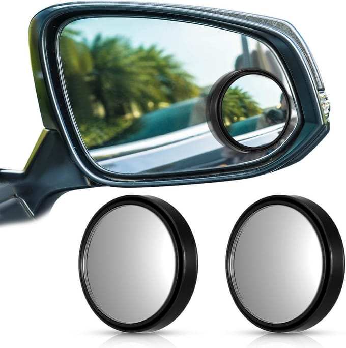 2x Universele Dodehoekspiegels Auto - 360° Draaibaar en Verstelbaar - Extra Zicht Veiligheid