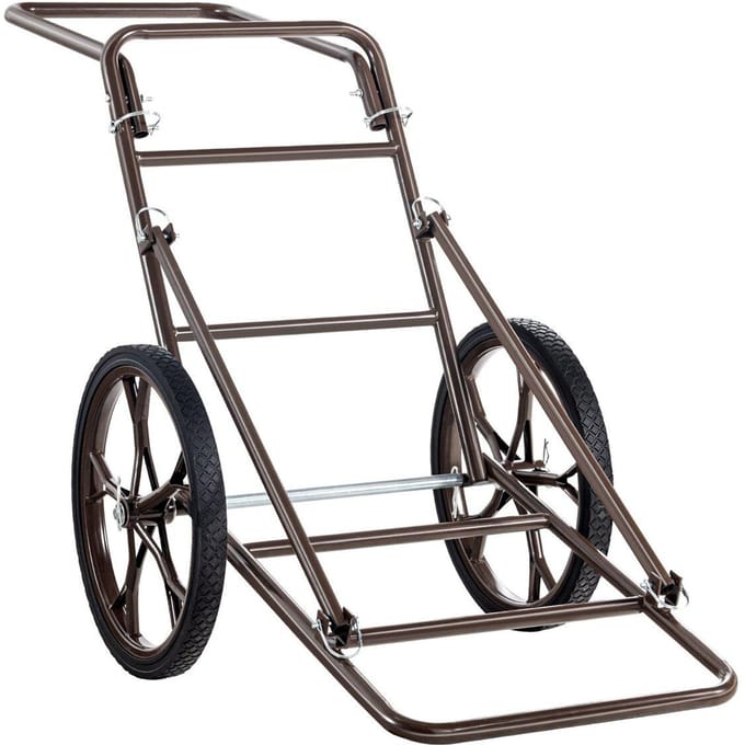 Opvouwbare Hertenkar Spel Hauler Utility Gear Kar 500 LBS Capaciteit