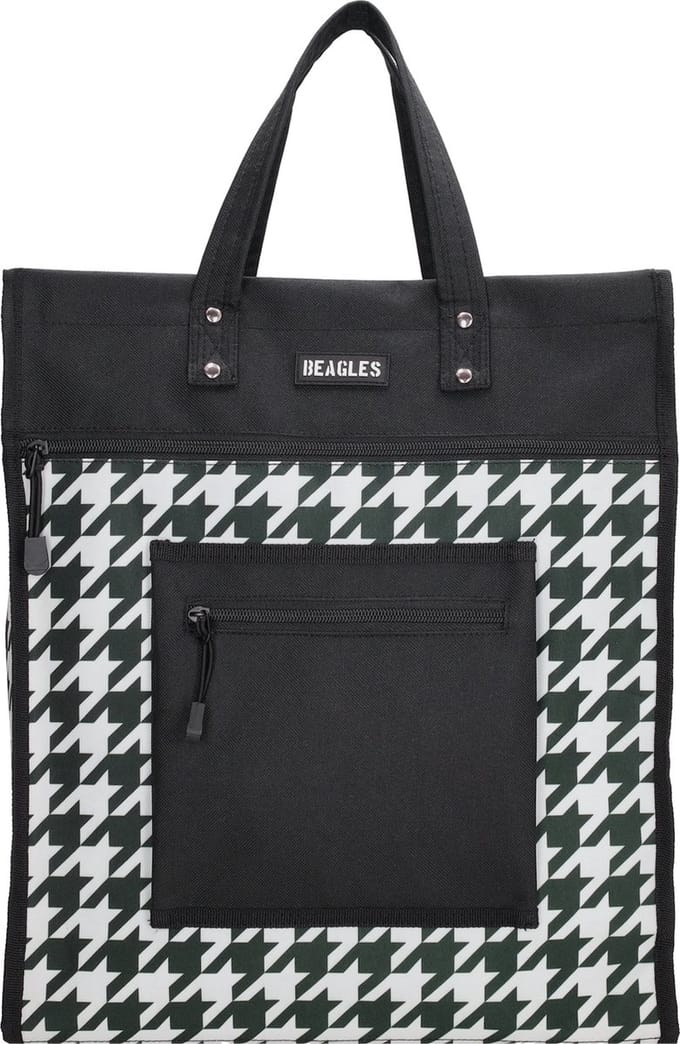 Beagles Shop & Go Boodschappentas - Pied-de-Poule