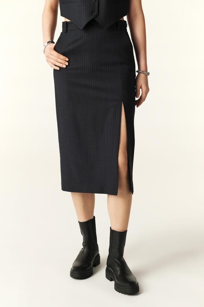 BA&SH Jupe Peter Bleunuit Taglia: 42 | Minigonne Outlet | Donna