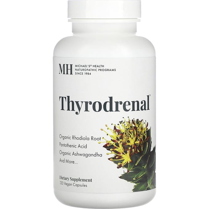 Michael'S Gezondheid, Thyrodrenal, 120 Plantaardige Capsules