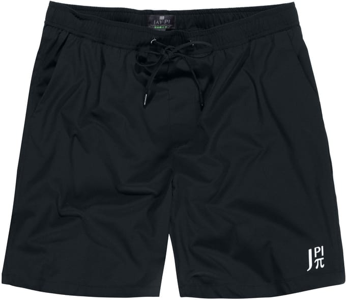 JAY-PI - Heren - Zwembroek FLEXNAMIC® beachwear elastische band - Zwart - Maat 6XL
