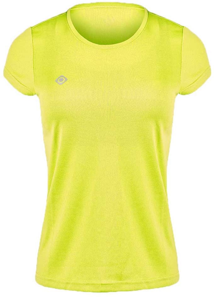 Izas Laredo W T-shirt Met Korte Mouwen Geel XL Vrouw