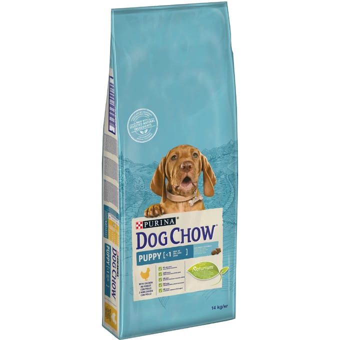 2x14kg Purina Puppy Kip Dog Chow Hondenvoer