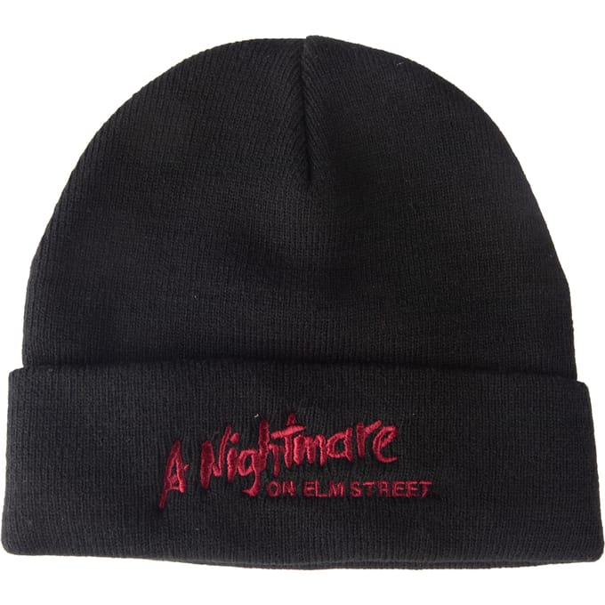 A Nightmare On Elm Street Elm Street Beanie - Black