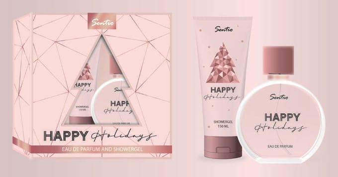 SENTIO FEESTDAGEN PINK - Kerst Giftset Happy Holidays