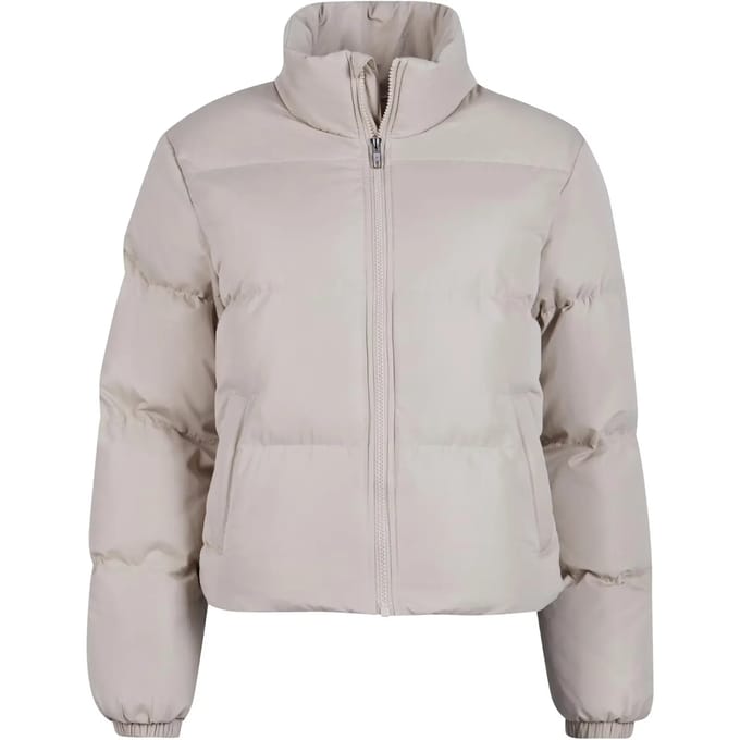 Urban Classics - Short Peached Gewatteerd jack - 3XL - Beige