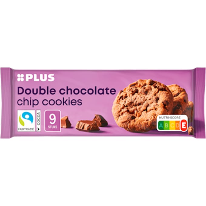 Double chocolate chip cookies