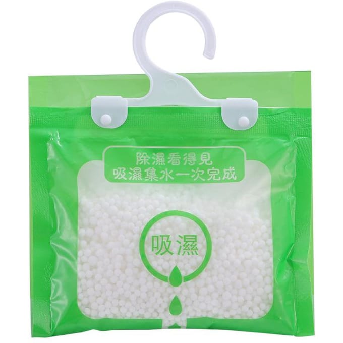 10 stuks Vochtvreter Hangende Luchtontvochtiger Pak Drogen Droogmiddel voor Huis Kast Kantoor 80g / white