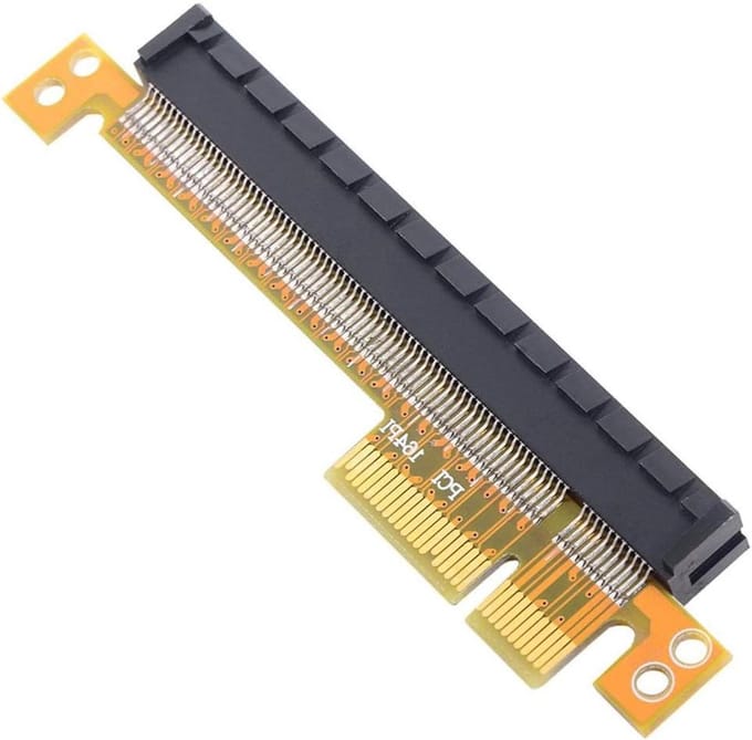 PCI-E 8X naar 16X Extender Converter Riser Card Adapter voor Grafische Kaarten en Mining