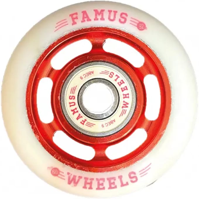 Set van 4 rollerwielen Famus Wheels 92A