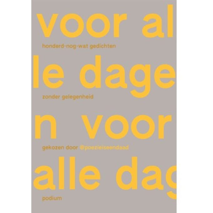 Voor Alle Dagen - Poëzie is een Daad