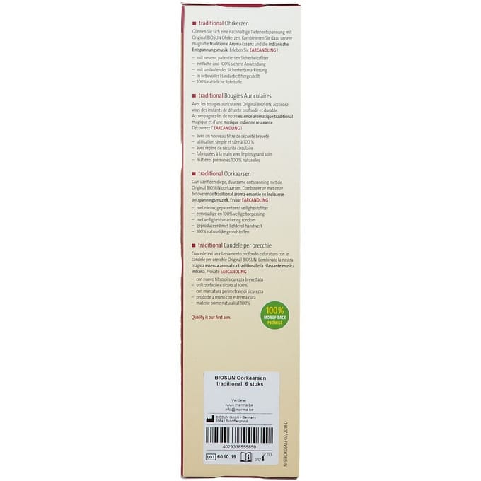 Biosun Oorkaarsen original 6 Stuks