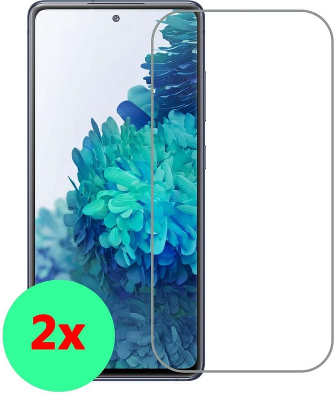 Samsung Galaxy S20 FE Screenprotector / Tempered Glass 2 Pack - Arara – Samsung S20 FE screenprotector - glas screenprotector S20 FE