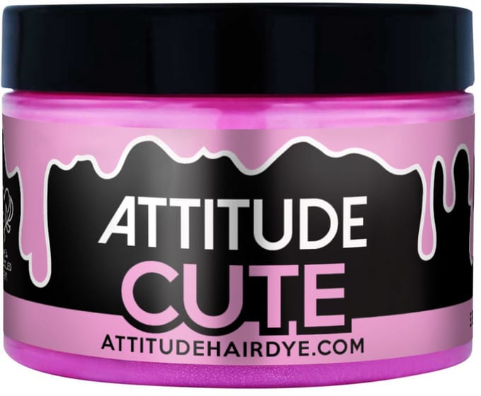 Attitude Hair Dye - Cute pastel Semi permanente haarverf - Pastelroze/Roze