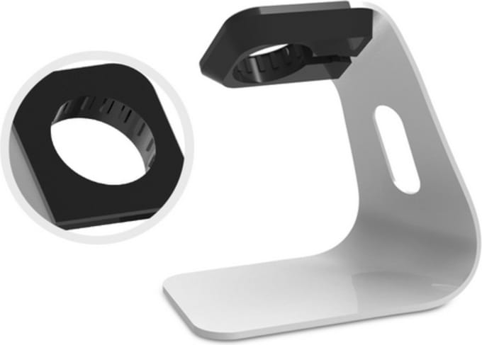 Houder voor Apple Watch iWatch / Zilver / Stand Dock