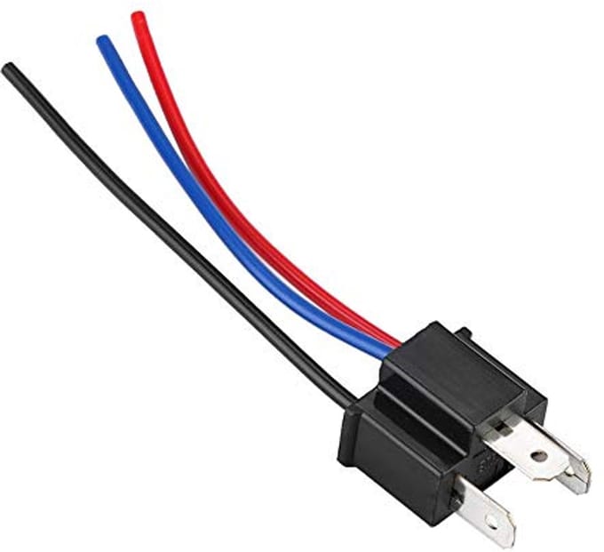 H4 Mannelijke Hoofd Connector Plug Socket - Externe Uitbreiding voor Koplampen