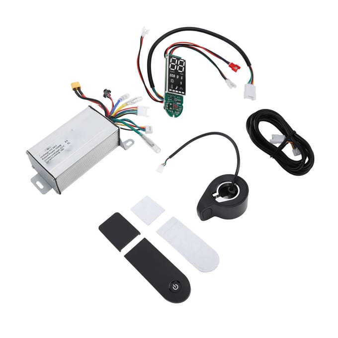 DC 36V 350W Elektrische Scooter Controller Kit 36V 350W Scooter Controller met Duimgashendel white