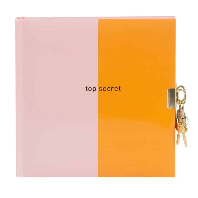 Goldbuch - Dagboek Coloration - Oranje|Rose