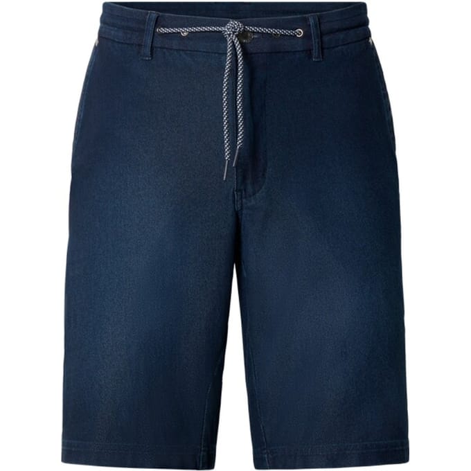 Babista herren Denim Bermuda - 48 - donkerblauw - Plus Size
