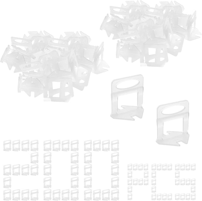 Cross Self Leveling 3 mm - 200 Pieces Type T Leveling Tiles - PP Cross Self Leveling Tile Inserts voor Tegels 3 tot 12 mm Dikte