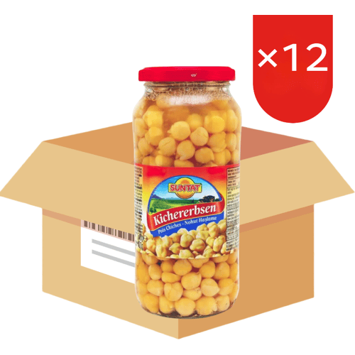 SUNTAT Kikkererwten (Nohut) 12 x 580 ml