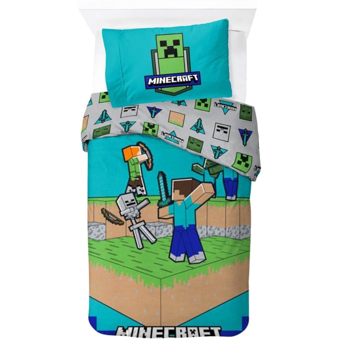 Minecraft dekbedovertrek