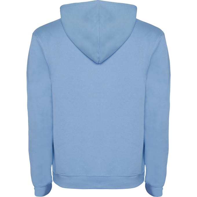 Roly Heren Urban Hoodie (Hemelsblauw/Wit)