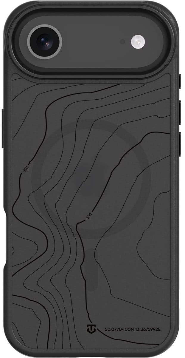 Tactical iPhone Air MagForce Hyperstealth Sika Cover – Hoesje met Losse Klikbare Knoppen – Asphalt