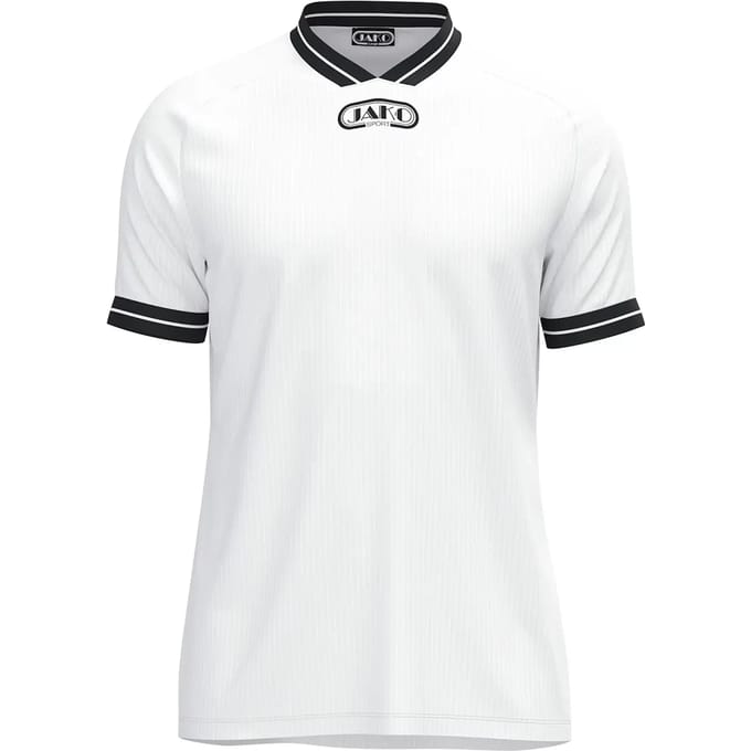Jako Retro Shirt Korte Mouw Heren - Wit | Maat: L