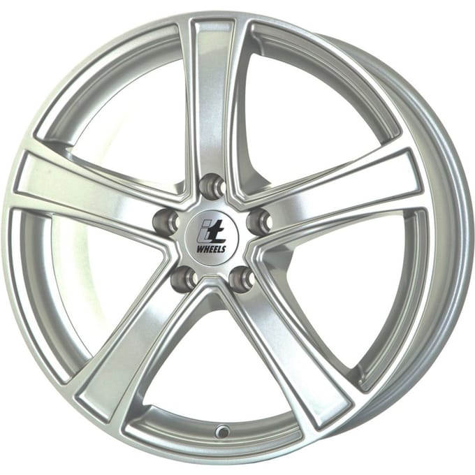 Aluminium velg 17 inch ITWHEELS Emma 5x120 7J ET40, Kleur Zilver