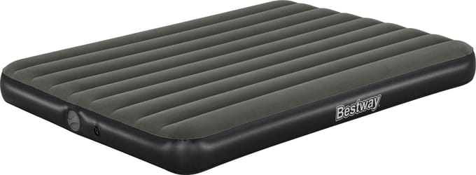 Tritech Queen Luchtmatras met Oplaadbare Pomp 2,03 m x 1,52 m x 25 cm