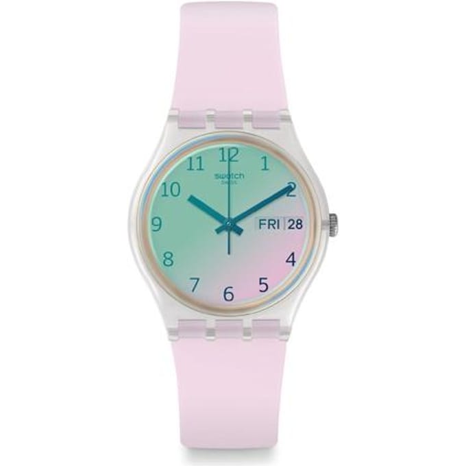SWatch Ge714 TranSformation UltraroSe Dames S Urethaan Horloge GE714 white