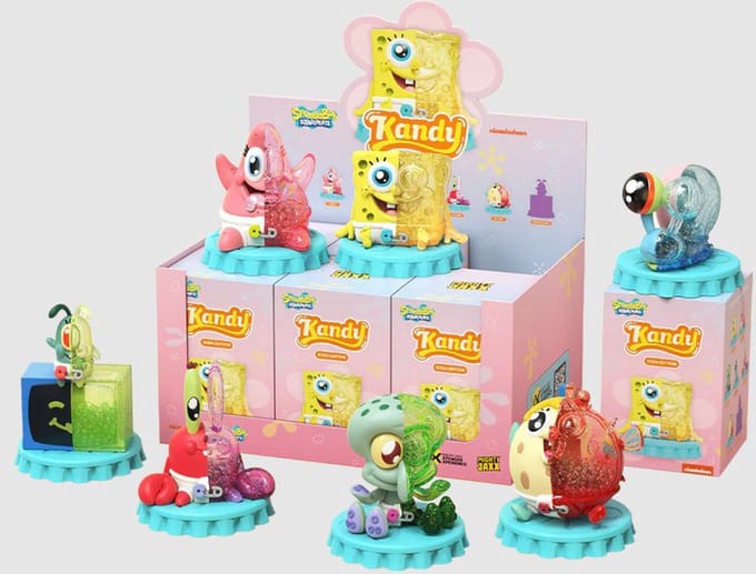 Mighty Jaxx - Kandy x Spongebob Squarepants - Soda Edition - 1 Blind box