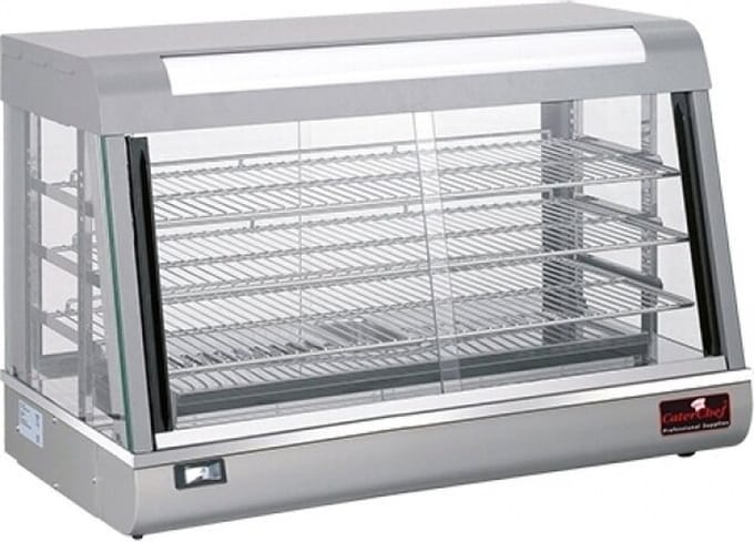 Warmhoudvitrine (Cap.82X32/34/36Cm) | CaterChef | 680073